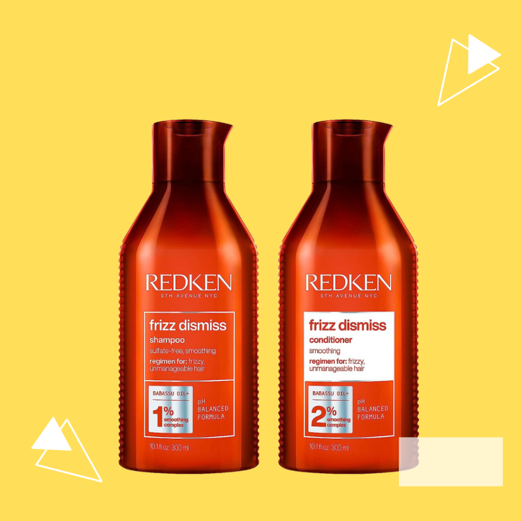 redken frizz dismiss shampoo and conditioner for frizz hair