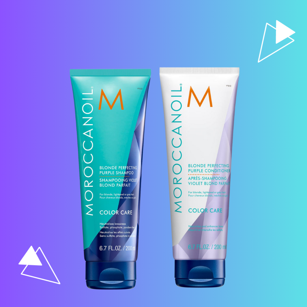 Moroccan Oil Blonding shampoo and conditioner